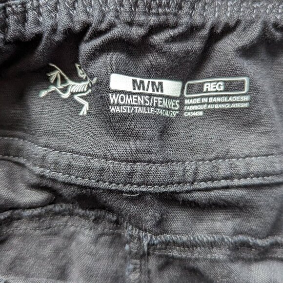 Women's Arc'teryx Black Linen Pants - Picture 3 of 13